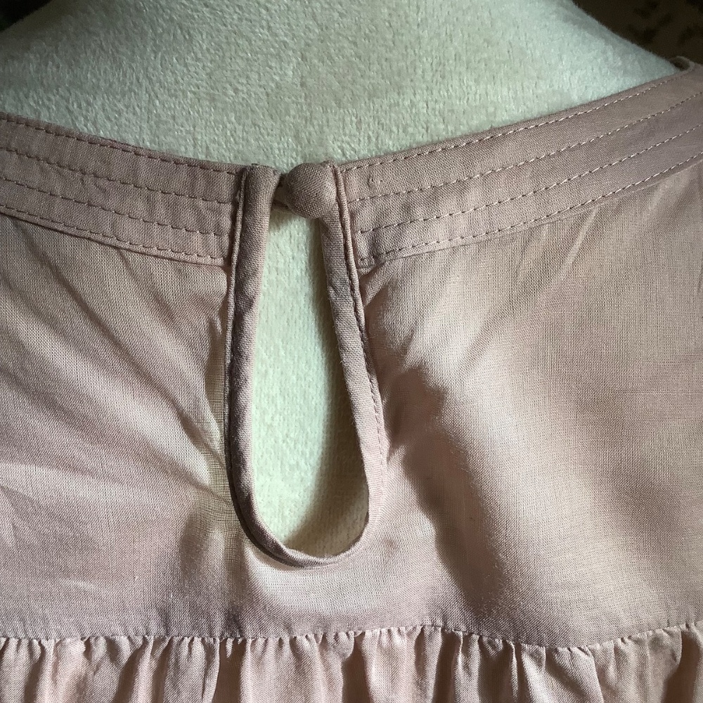 Boden Cotton Blouse Dusty Pink us size 8, uk size 12 - Picture 6 of 8